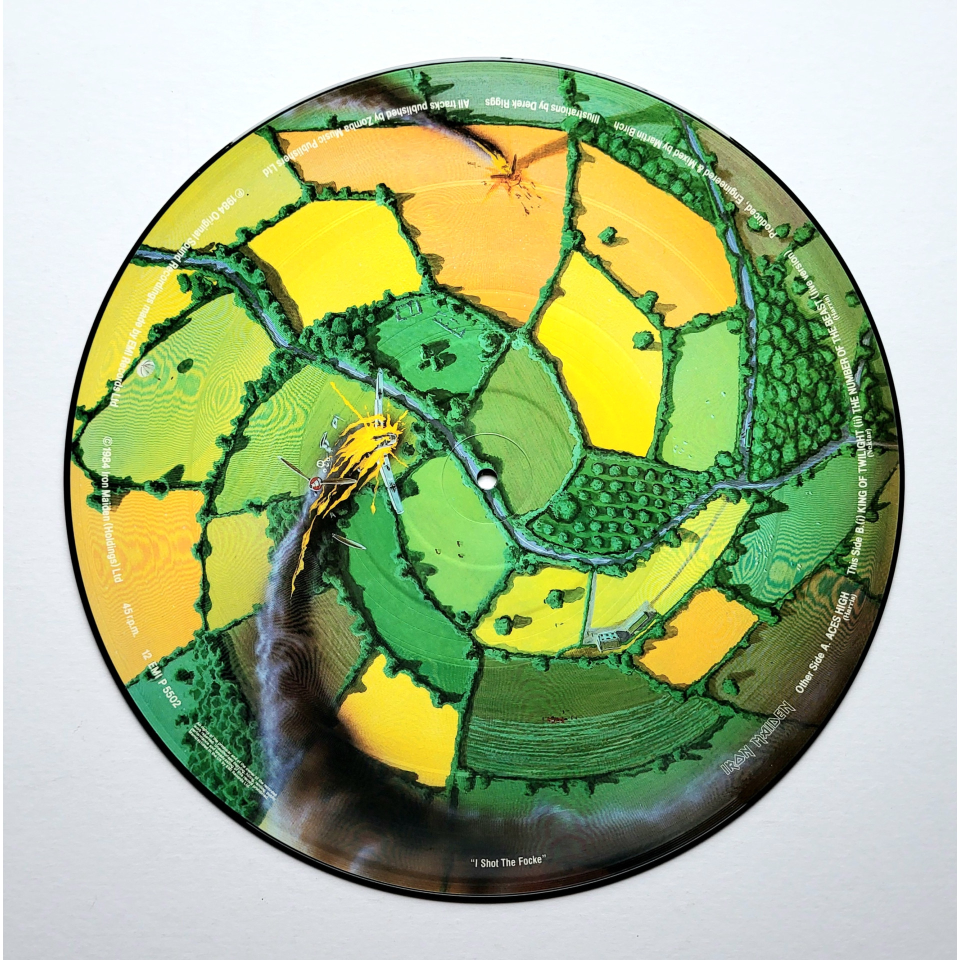 Iron Maiden Aces High 12